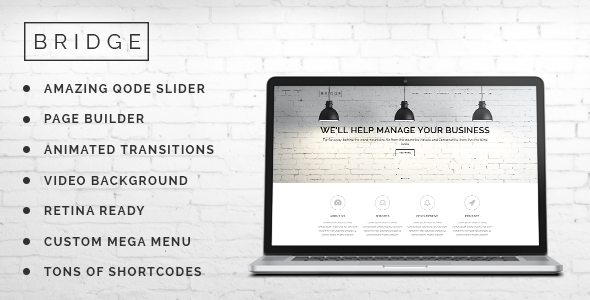 Bridge 6.1 – Creative Multi-Purpose WordPress Theme