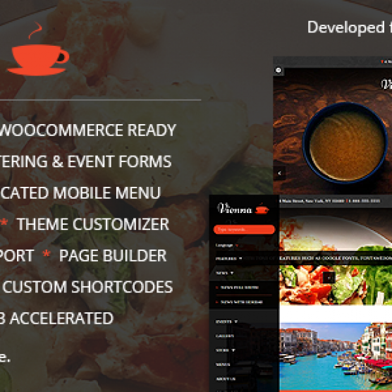 ThemeForest – Vienna v1.4 – Responsive WordPress Restaurant Theme