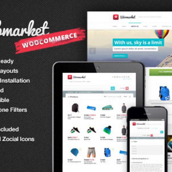 Webmarket v2.3.3 WordPress Theme for Online Shops