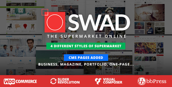 Oswad Responsive Supermarket Online WordPress Theme – Oswad v1.0.7