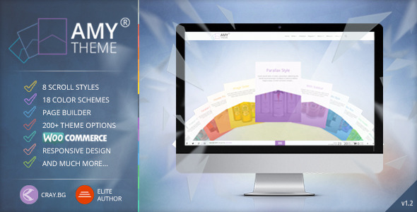 AMY Theme – Creative Multi-Purpose WordPress Theme v1.4