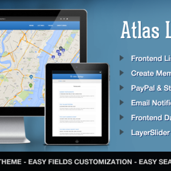 Atlas Directory & Listings Premium WordPress Theme v2.3.6