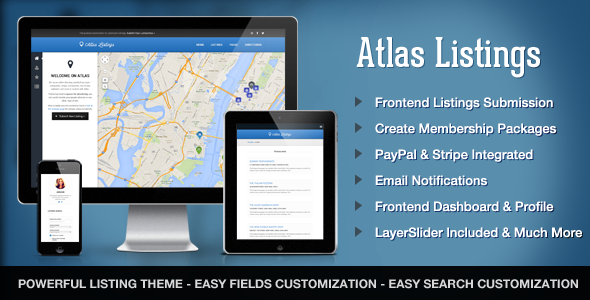 Atlas Directory & Listings Premium WordPress Theme v2.3.6