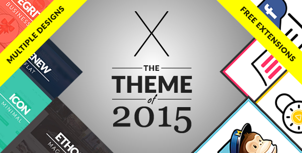 x The Theme 3.1.1 – Premium WordPress Themeforest Theme