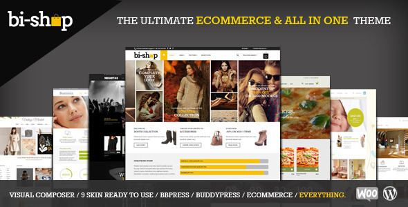 Bi-shop All In One: Ecommerce & Corporate theme v1.3.1