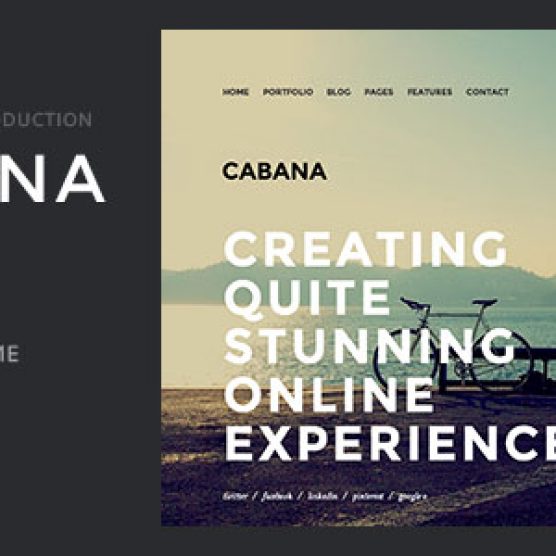 Cabana v1.6 - Responsive Creative WordPress Theme