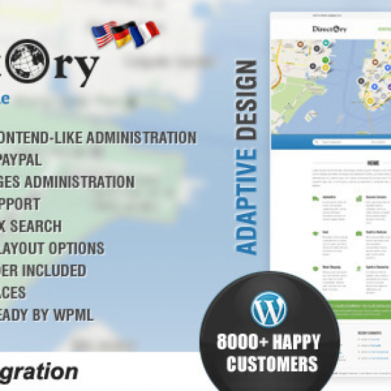 Directory Portal Themeforest WordPress Theme v4.16