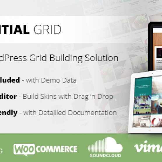 Essential Grid WordPress Plugin v2.0.5