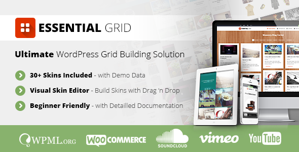 Essential Grid WordPress Plugin v2.0.5