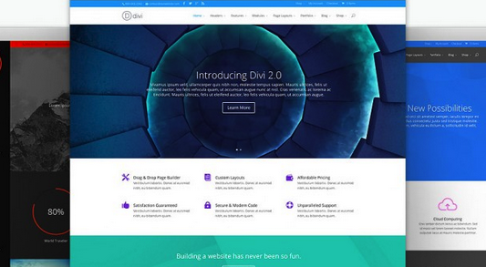 Divi v2.2 – ElegantThemes WordPress Theme