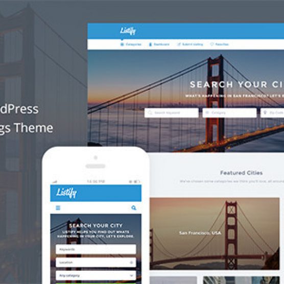 Listify - WordPress Directory Theme v1.0.1.4