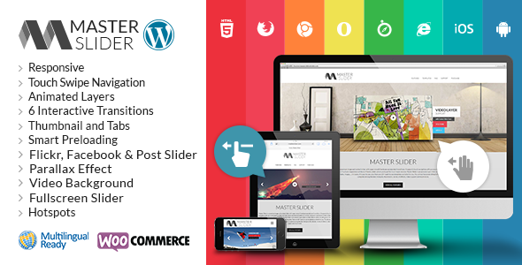 Master Slider WordPress Responsive Touch Slider v2.9.7