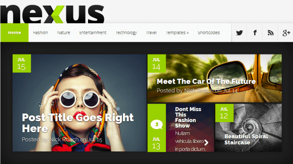 Nexus v1.6 – ElegantThemes WordPress Theme
