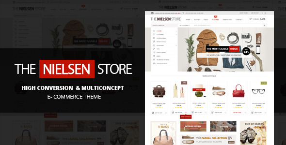Nielsen v1.0.2 The ultimate e-commerce WordPress WooCommerce theme