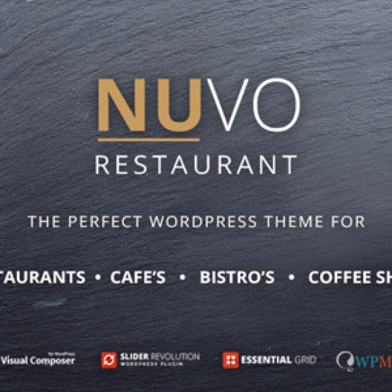 NUVO - Restaurant, Cafe & Bistro Wordpress Theme v2.5