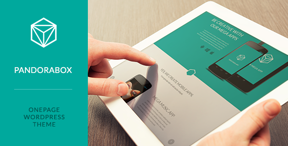 Pandora Box: Onepage WordPress Template v1.1.9
