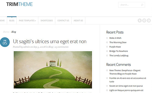 Trim v2.2 – ElegantThemes WordPress Theme