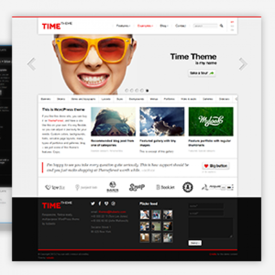 Time Responsive WordPress Themeforest Theme v3.3