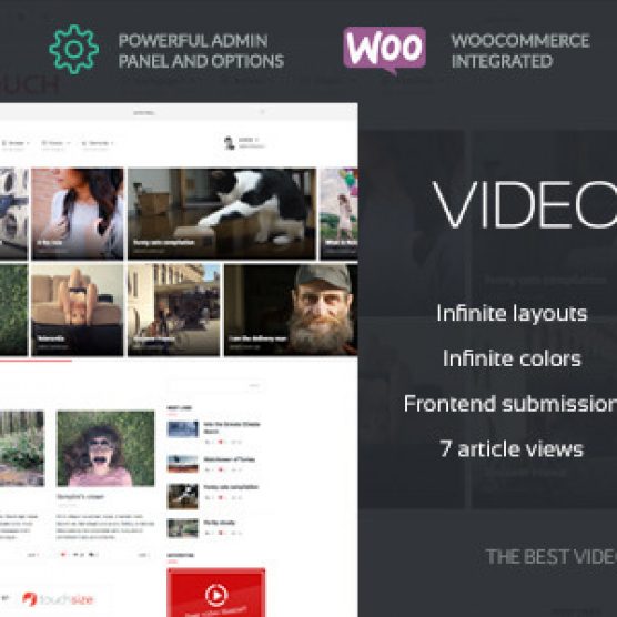 VideoTouch - Video WordPress Theme v1.3