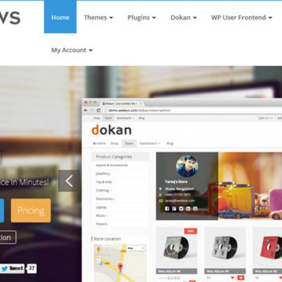 weDevs Dokan v1.0.4 - Multivendor e-commerce