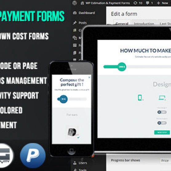 Wordpress Flat Estimation & Payment Forms Plugin v6.9.4