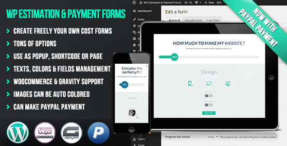 WordPress Flat Estimation & Payment Forms Plugin v6.9.4