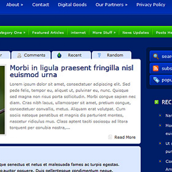 TidalForce v5.1 – ElegantThemes WordPress Theme