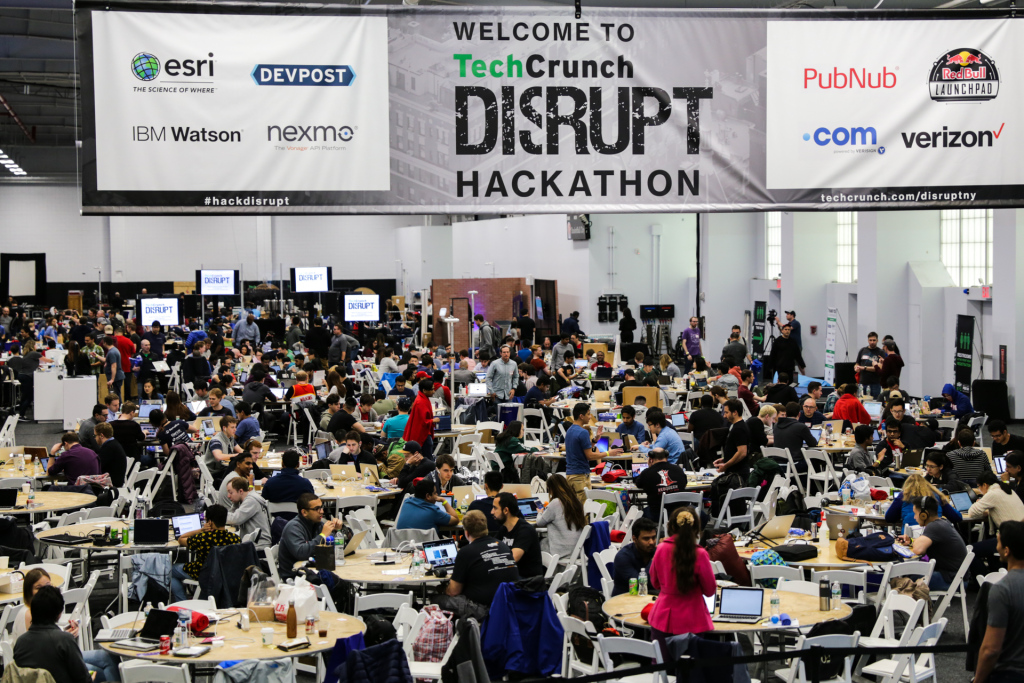 Watch the Disrupt NY Hackathon demos live right here